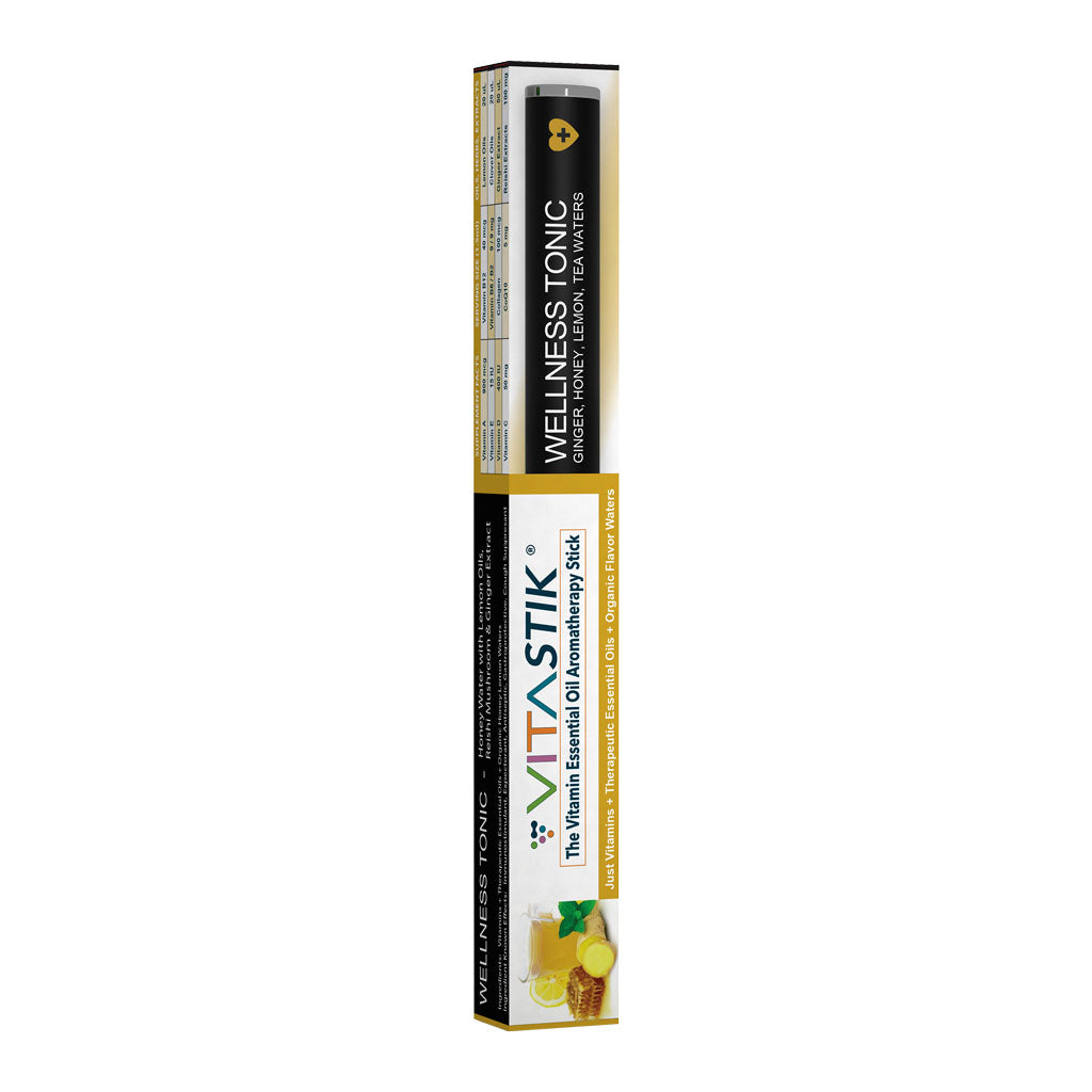 Vita Stick Wellness Tonic | Ginger Honey Lemon Vitamin Inhaler - VitaStik
