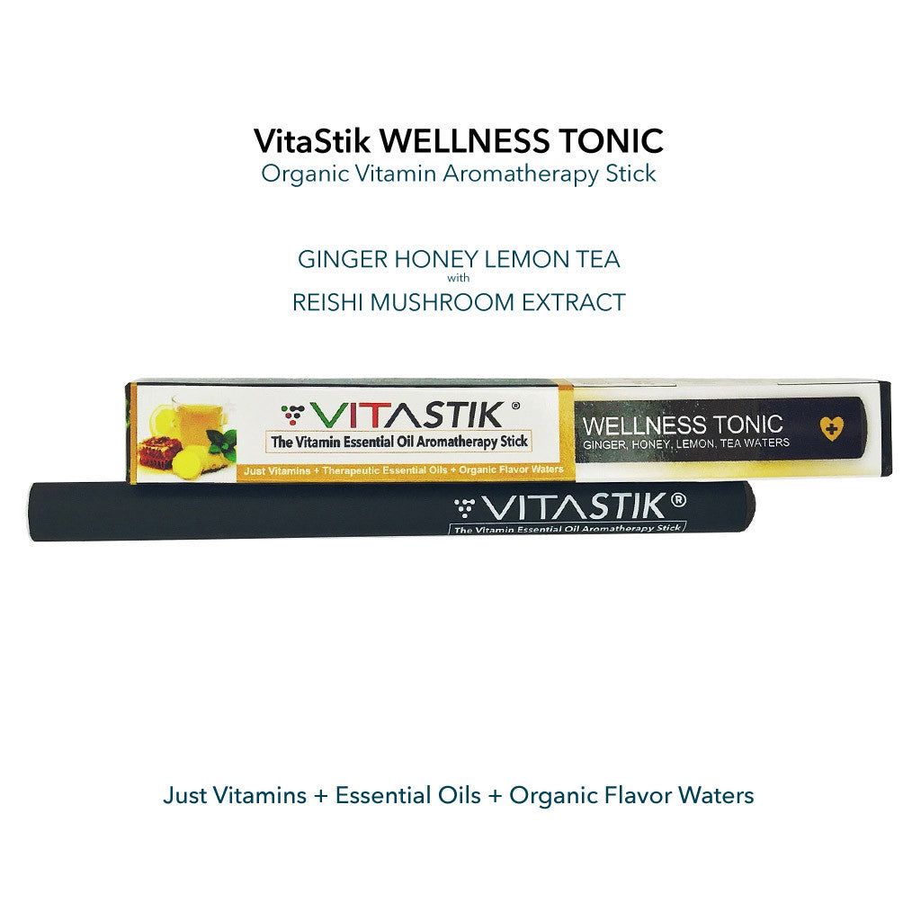 Vita Stick Wellness Tonic | Ginger Honey Lemon Vitamin Inhaler - VitaStik